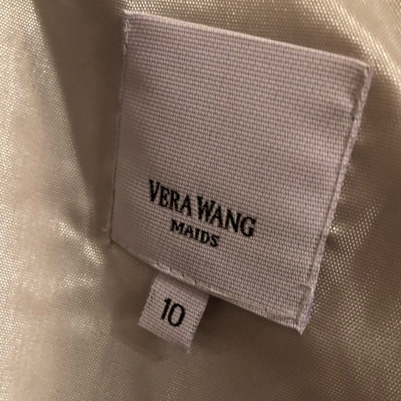 NWT - Vera Wang Formal Dress in Silver - Picture 8 of 9